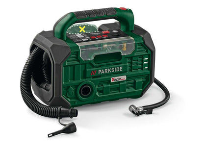 Compressor e bomba a bateria