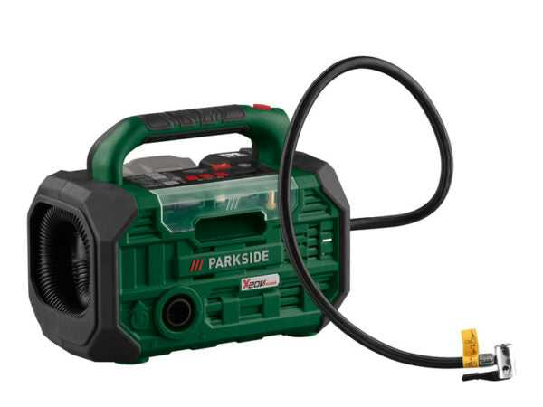 Compressor e bomba a bateria
