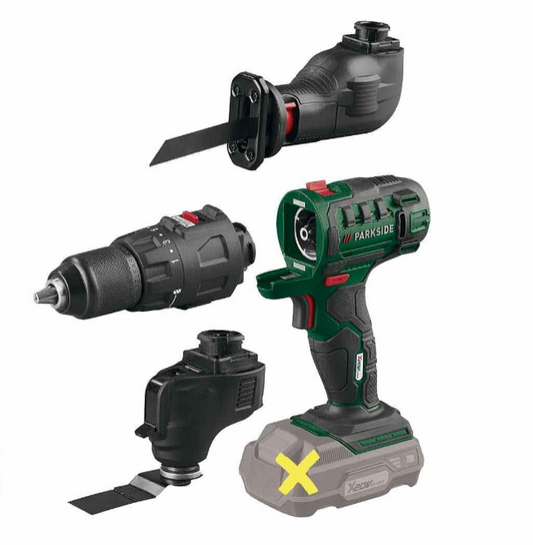 Ferramenta multifunções 3 em 1 de 20 V