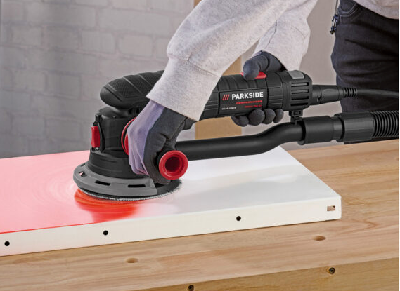 Máquina de lixagem excêntrica 750 W